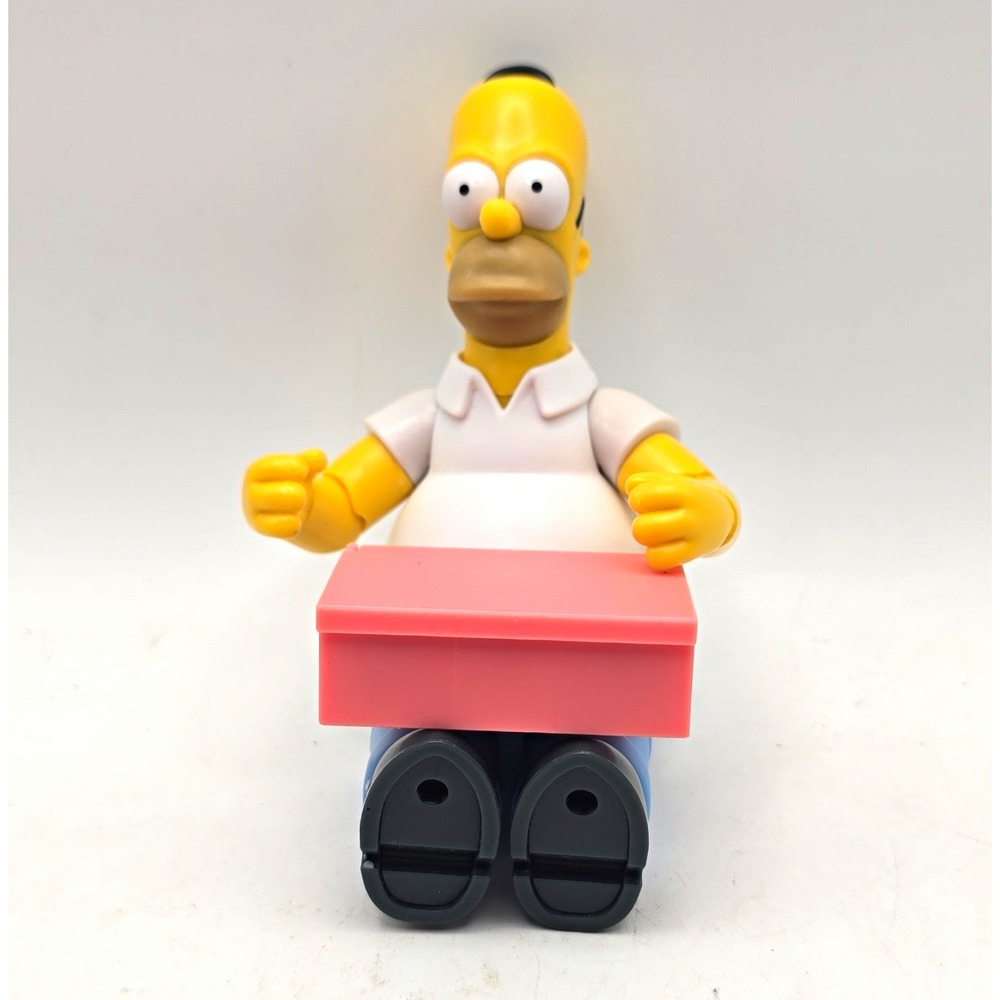 JAKKS Pacific The Simpsons Homer Simpson Action Figure w/ Donuts & Box 2017